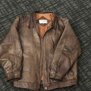 Vintage Valentino Uomo Leather Jacket
